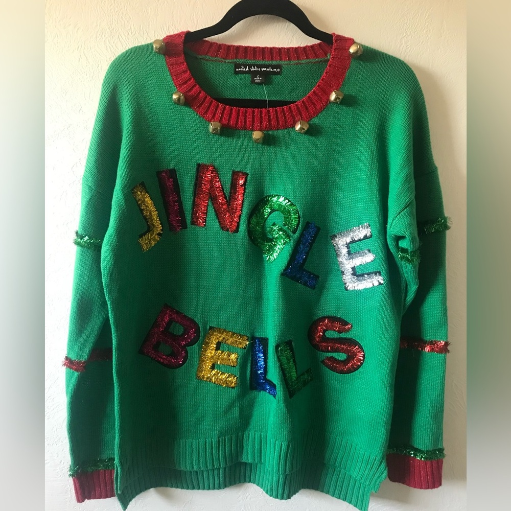 Jingle Bells Ugly Christmas Sweater